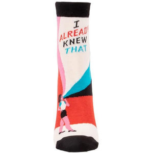 Blue Q Women's Ankle Socks | I Already Knew That