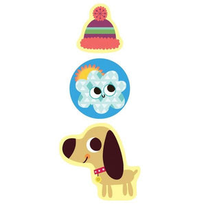 Wooden Magnets My Day | Educational Toys | The Gifted Type