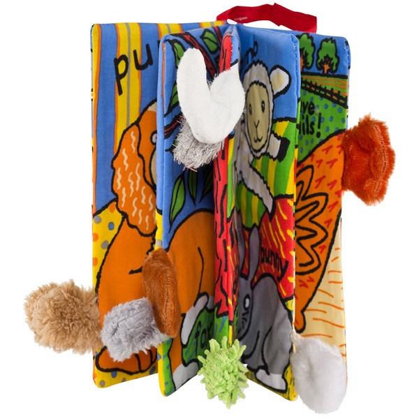 Jellycat Soft Activity Book | Fluffy Tails