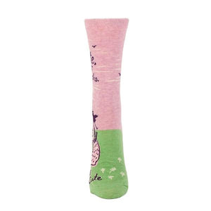 Blue Q Women's Crew Sock Cute But Psycho | The Gifted Type