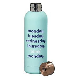 Monday Blink Water Bottle | The Gifted Type