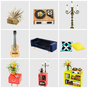 DIY Miniature House Kit | Locus' Sitting Room