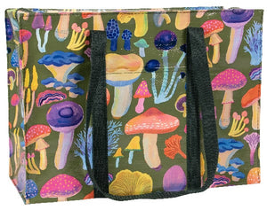 Blue Q Shoulder Tote | Mushrooms