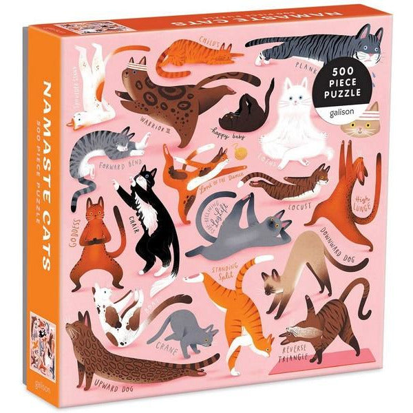 Namaste Cats 500 Pieces