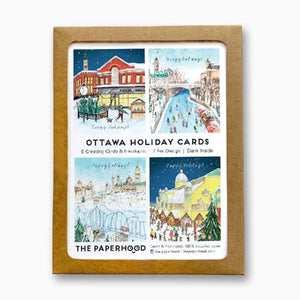 The Paperhood Assorted Ottawa Boxed Christmas Cards | Set of 8