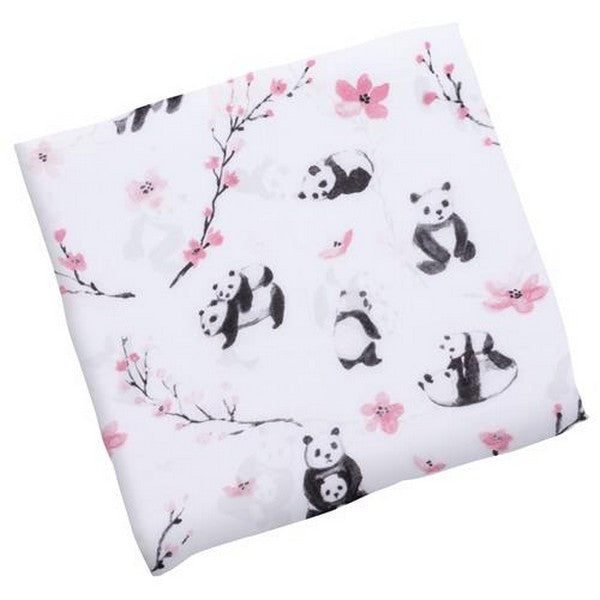 Stephen Joseph Muslin Swaddle | Pandas