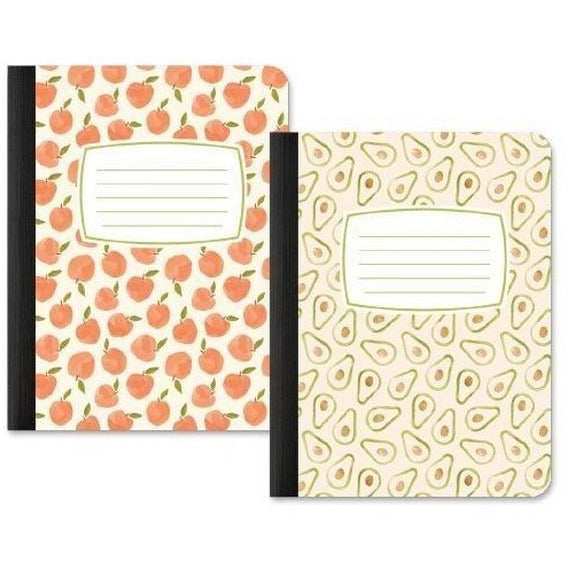 Peaches & Avocados Notebook Set/2
