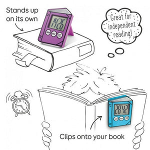 Purple Reading Timer