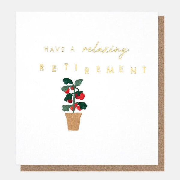 Relaxing Retirement Card