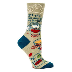 Get The Hell Out - Women's Crew Sock