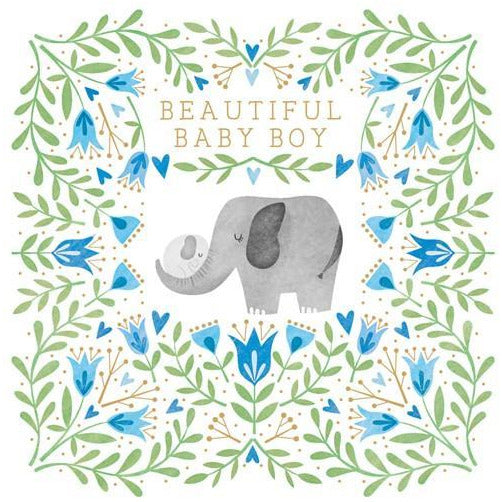 Beautiful Baby Boy Card