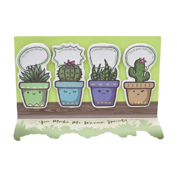 Succulent Sticky Notes