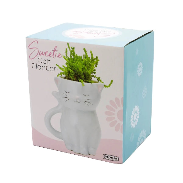 Sweetie Cat Planter