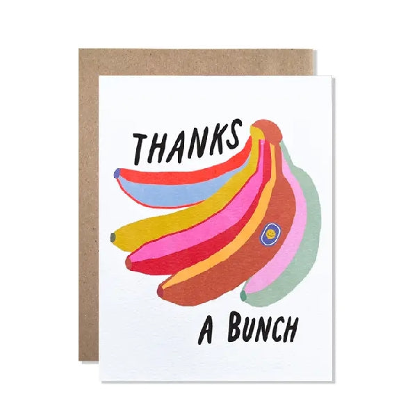 Banana Bunch Thank You Card