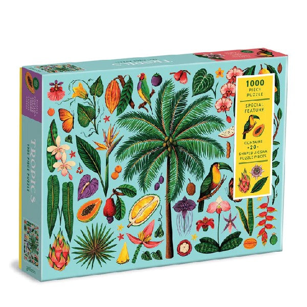 Galison 1000 Piece Puzzle | Tropics