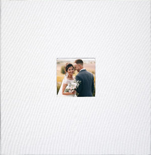 Peter Pauper Deluxe Photo Album | White